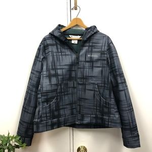 Columbia Omni-Shield Grey Patterned Jacket